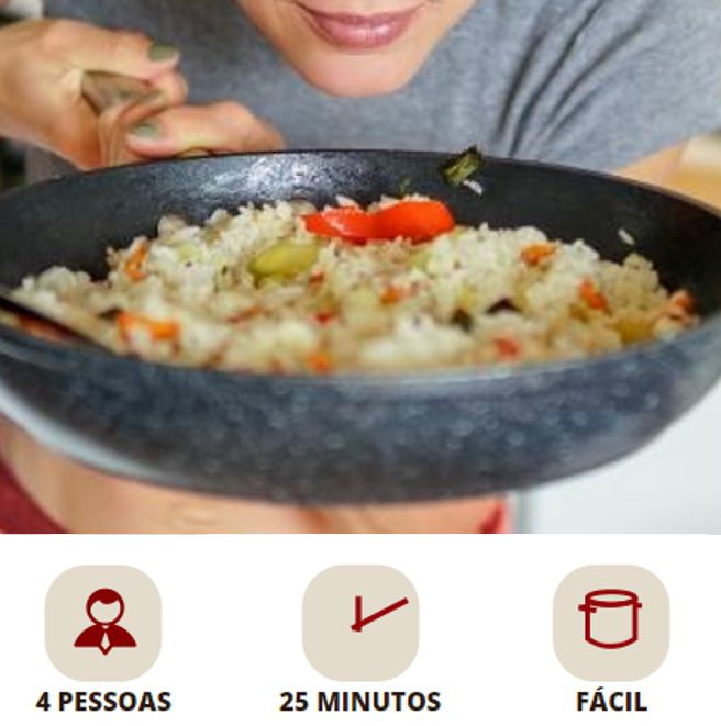 Arroz de Frango c/pimentos